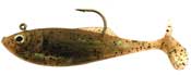 Calcutta flashfoil pumpkin shad