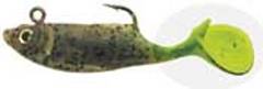 calcutta flashfoil pumpkin chartreuse shad