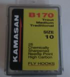 KAMASAN B170 FLY HOOK SIZE 10